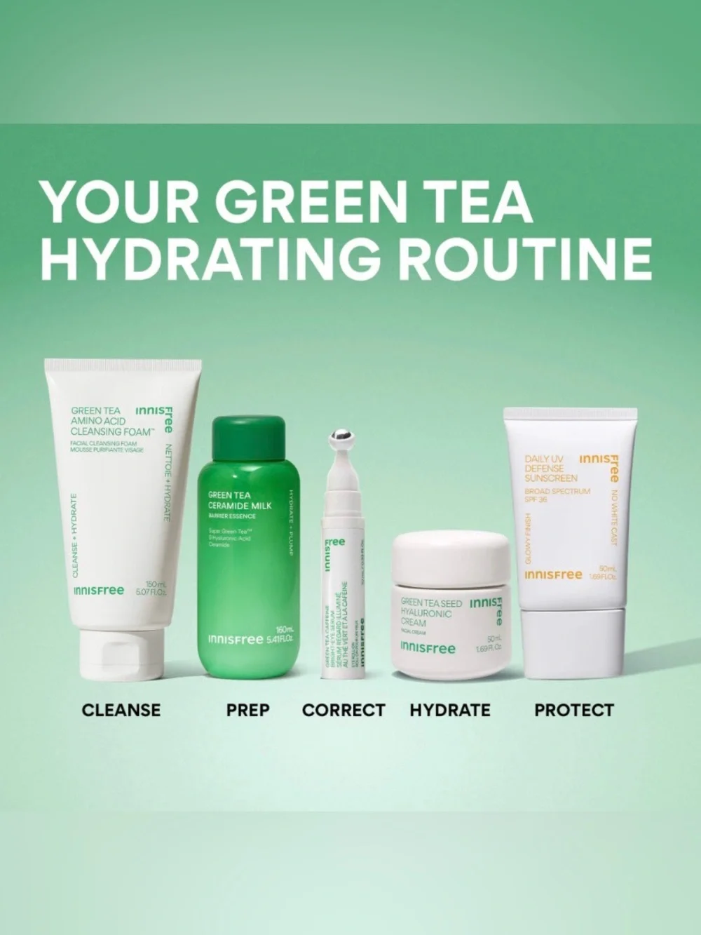 Innisfree Green Tea Seed Hyaluronic Cream –
